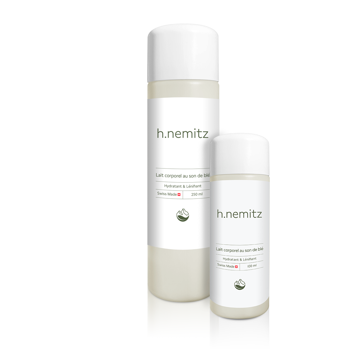 Lait corporel au son de blé